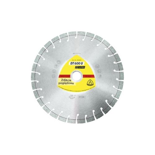 Tarcza diamentowa segm. 125x22 DT600U Supra