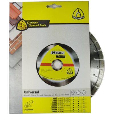 Tarcza diamentowa segm. 230x22,2 DT600U Supra