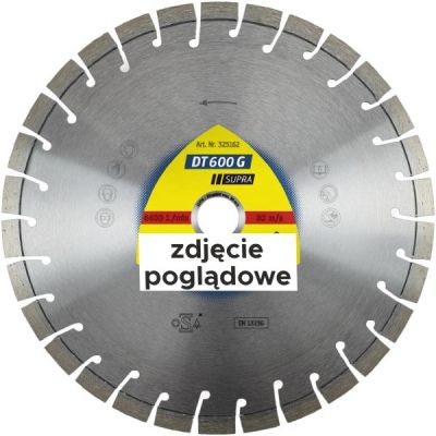 Tarcza diamentowa segm. 125x22 DT600G Supra Granit