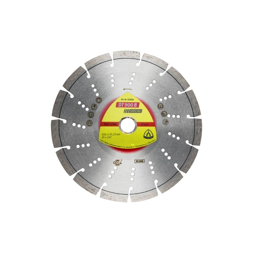 Tarcza diamentowa segm. 230x22 DT900B Special}