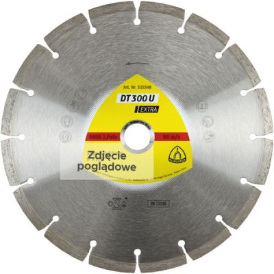 Tarcza diamentowa segm. 125x22 DT300U Extra