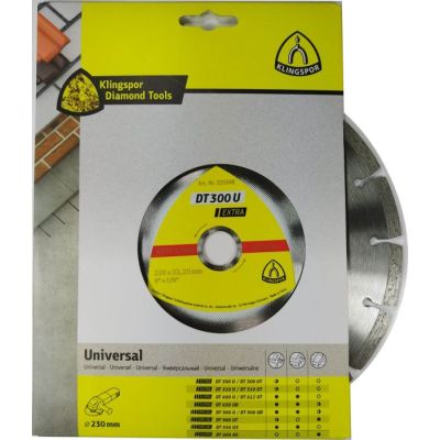 Tarcza diamentowa segm. 230x22 DT300U Extra
