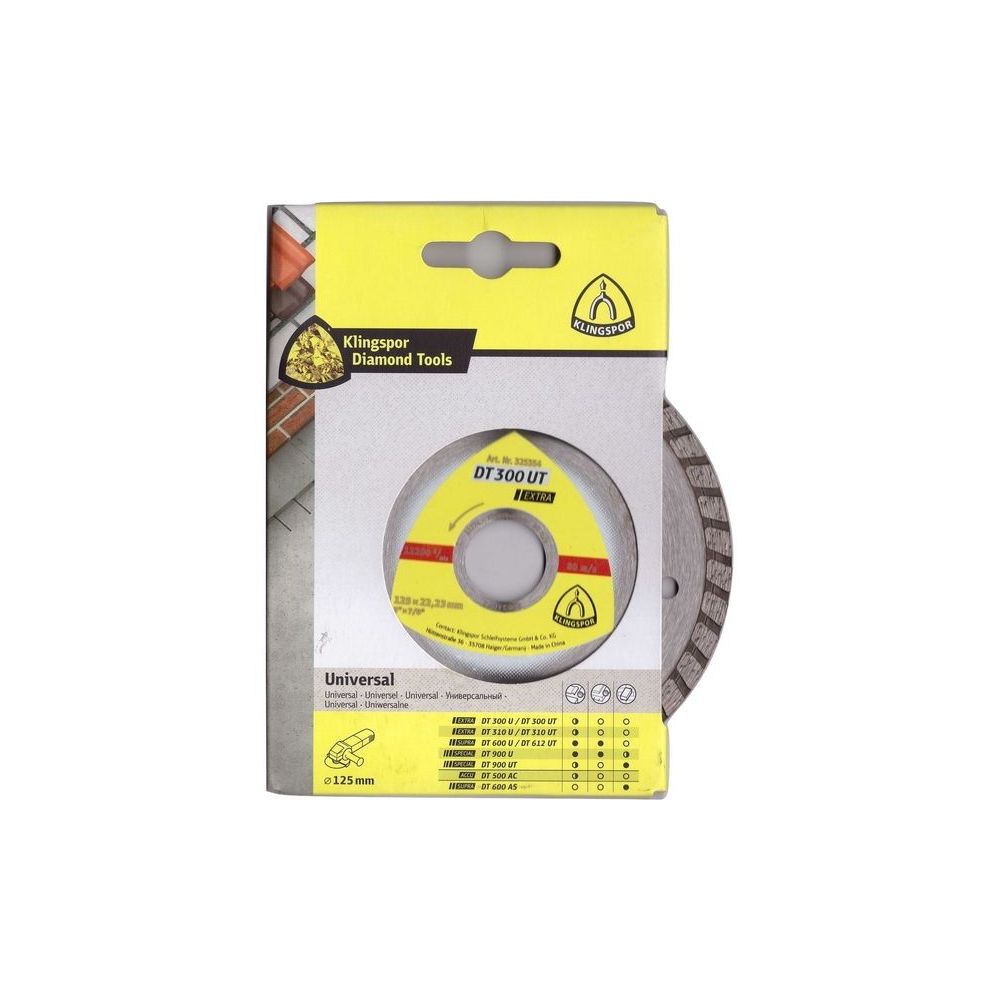 Tarcza diamentowa Turbo 125x22 DT300UT Extra}