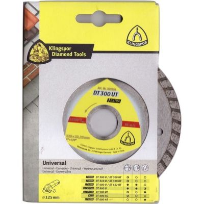 Tarcza diamentowa Turbo 125x22 DT300UT Extra