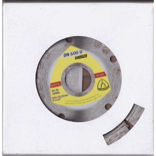 Tarcza diamentowa do spoin 125x4,5x22 DN600U Supra
