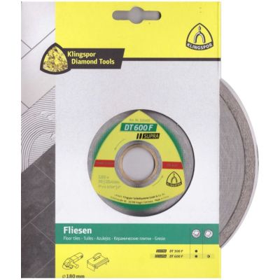 Tarcza diamentowa pełna 180x30/25,4 DT600F Supra