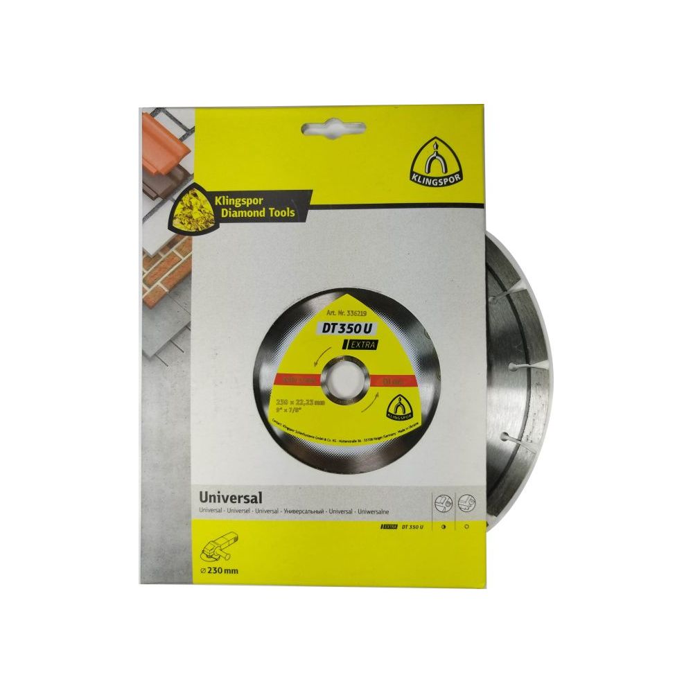 Tarcza diamentowa segm. 230x22 DT350U Extra}