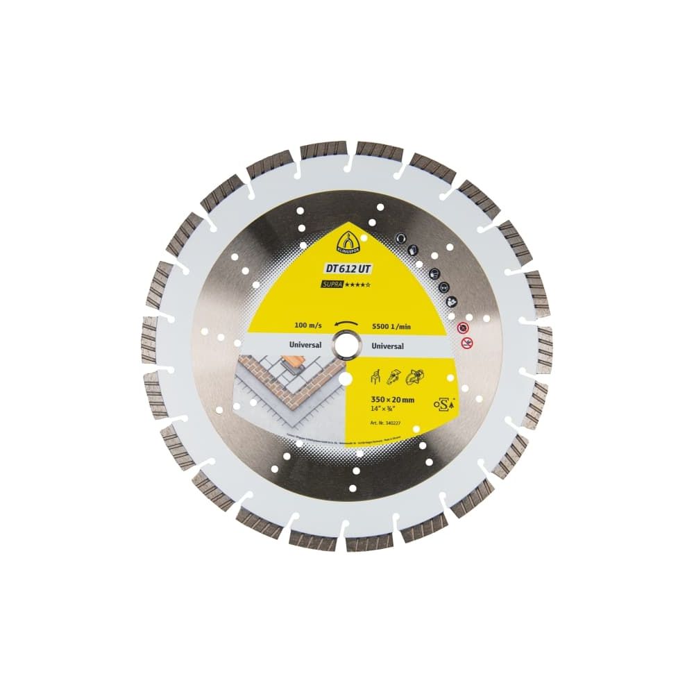 Tarcza diamentowa segm. 350x25,4 DT612UT }