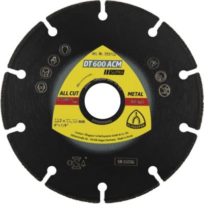 Tarcza diamentowa 125x1,3x22 DT600ACM Supra