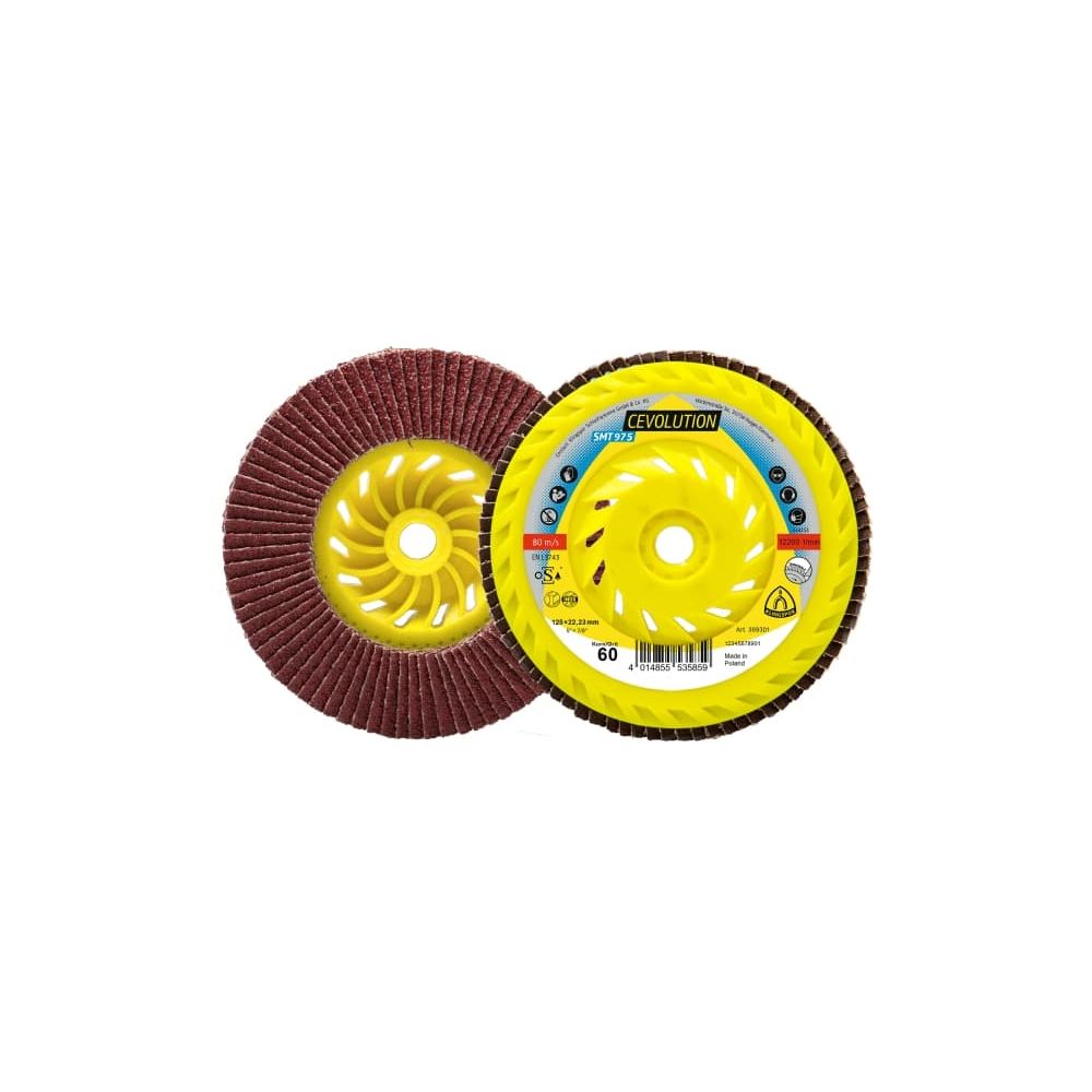 Ściernica talerz.125 gr. 80 SMT 975 M14 CEVOLUTION}