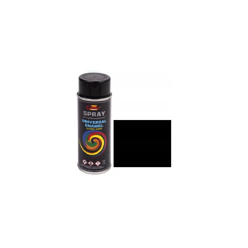 Spray lakier 400ml czarny mat RAL 9011}