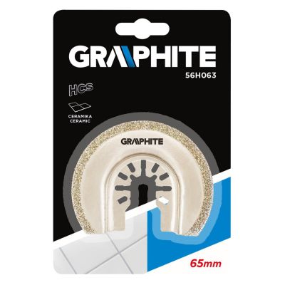 Brzeszczot półokrągły do HCS ceramika 65mm diam. 