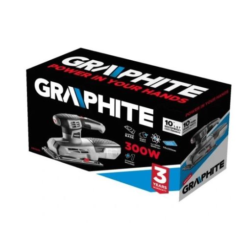 Szlifierka oscylacyjna 300W stopa 115x230 Graphite