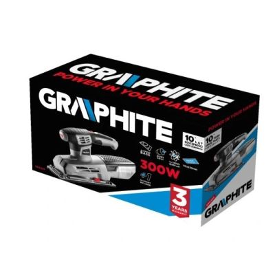 Szlifierka oscylacyjna 300W stopa 115x230 Graphite