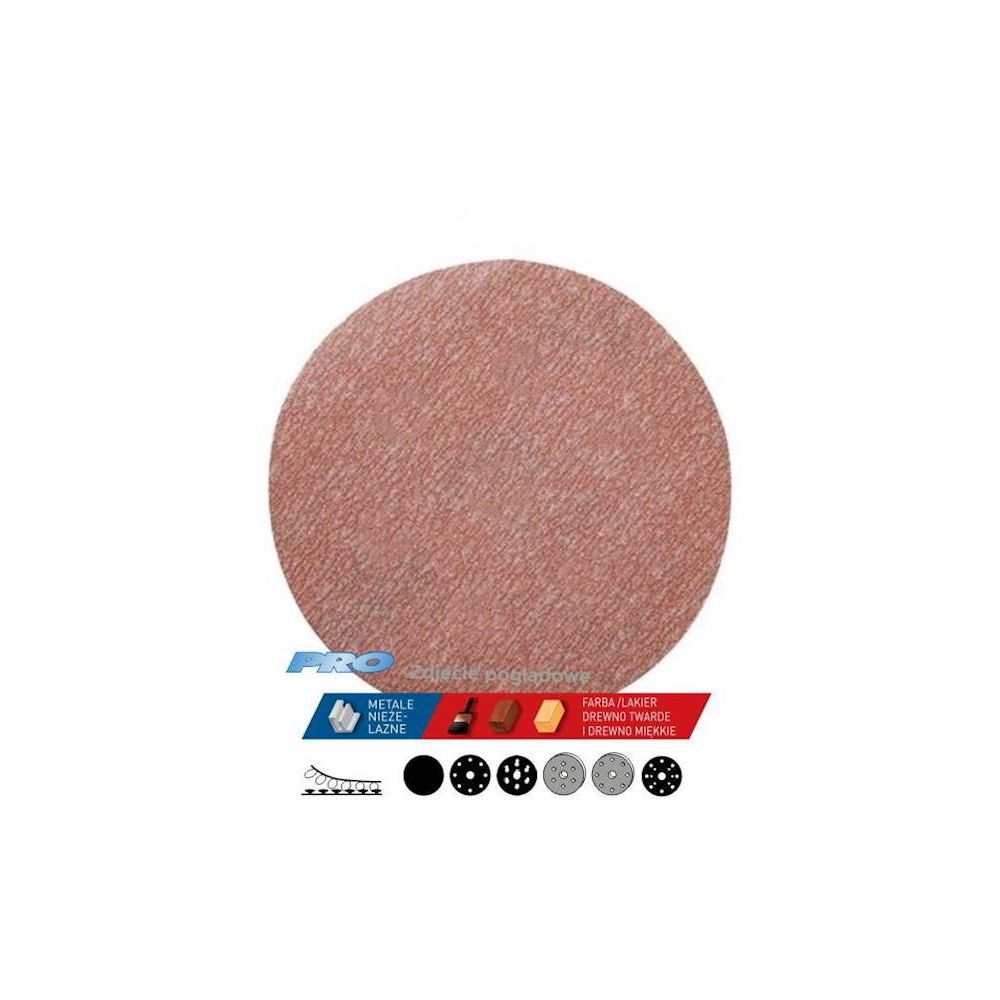 Krążek rzep A275  75mm gr.120  Norton PRO pełne}