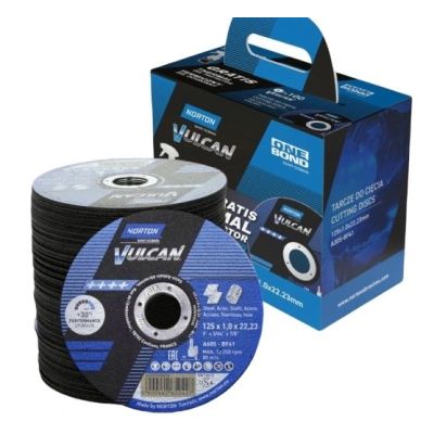 Tarcza do cięcia T41 125x1,0x22 A60S Vulcan 100szt
