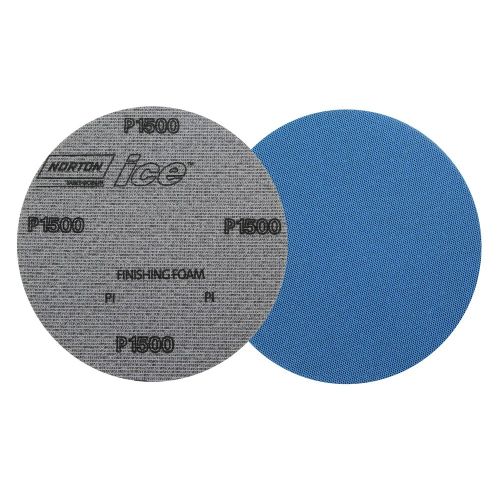 Krążek rzep 150mm Q255 gr.1500 Norton ICE™ niebies