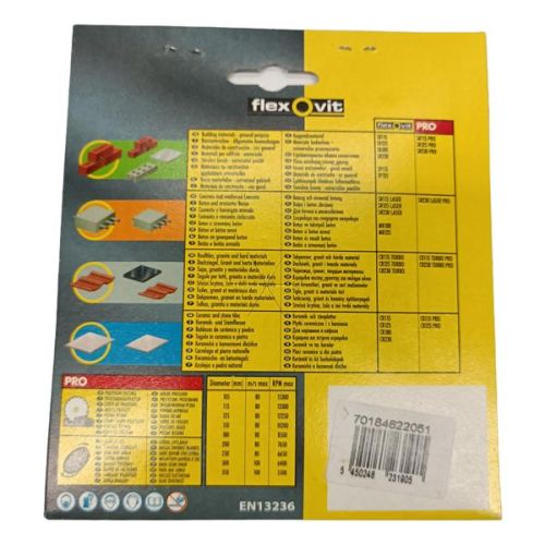 Tarcza diamentowa pełna 125x22 Ceram WYPRZEDAŻ