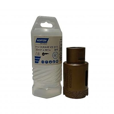 Otwornica diamentowa 35mm M14 PRO CERAM VB DRY