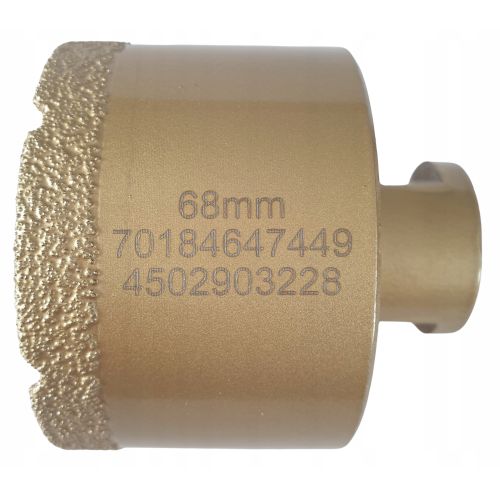 Otwornica diamentowa 68mm M14 PRO CERAM VB DRY