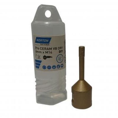 Otwornica diamentowa  6mm M14 PRO CERAM VB DRY
