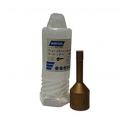 Otwornica diamentowa  8mm M14 PRO CERAM VB DRY