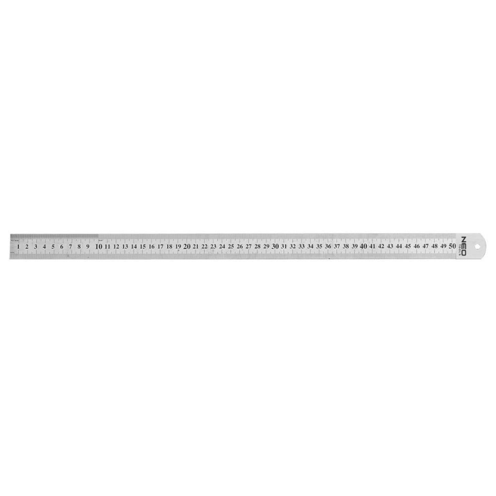 Przymiar liniowy 50cm inox NEO}