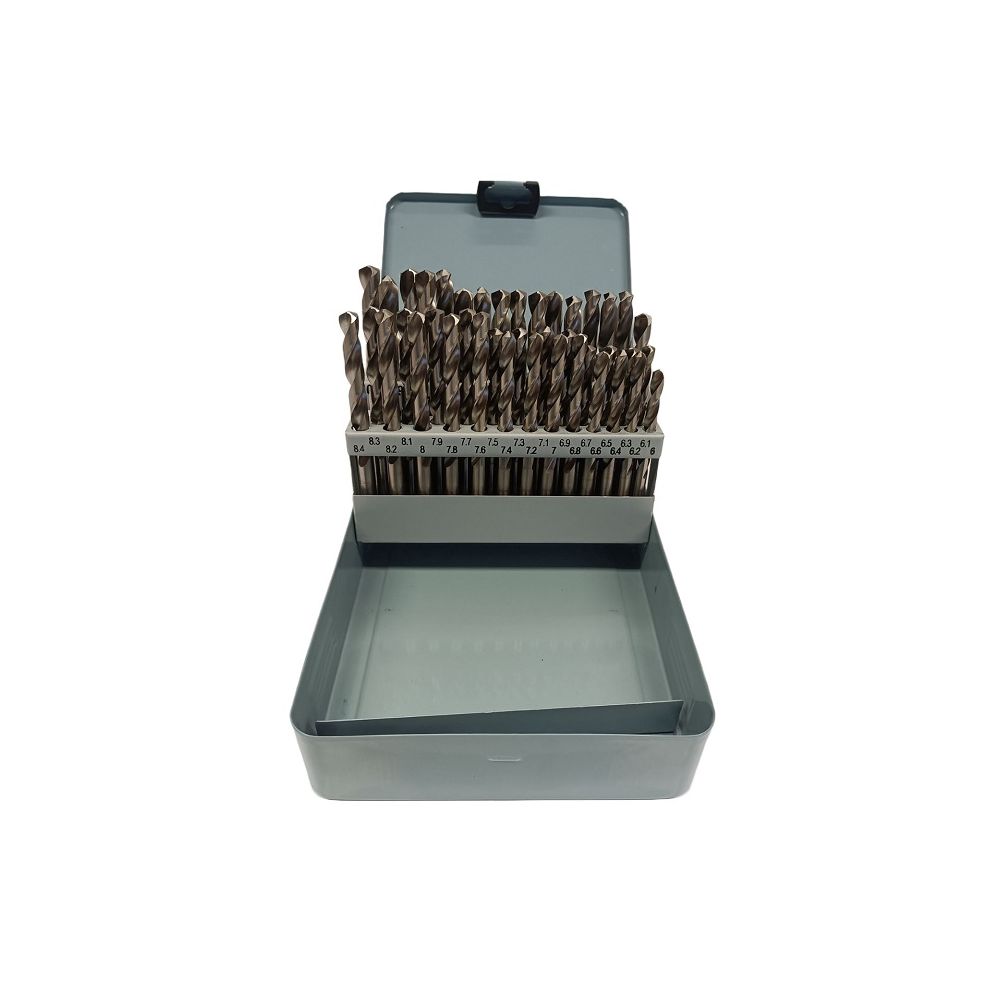 Kpl. wierteł NWKa 6,0-10,0 (41 szt.) szlifowane}