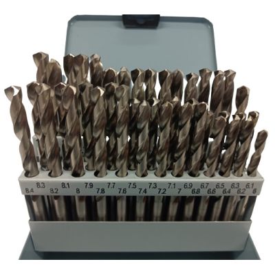 Kpl. wierteł NWKa 6,0-10,0 (41 szt.) szlifowane