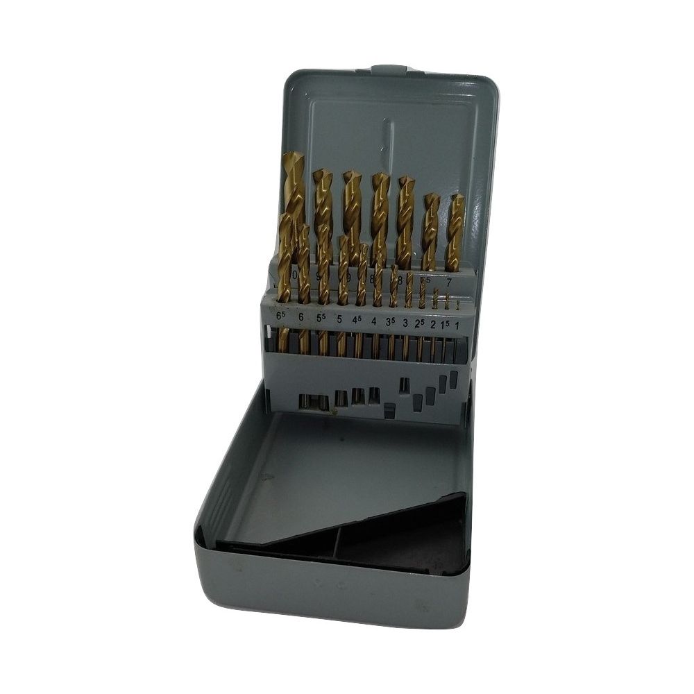 Kpl. wierteł NWKa 1,0-10,0 szlif. TIN 135* Mambo}