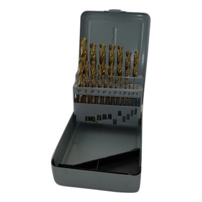 Kpl. wierteł NWKa 1,0-10,0 szlif. TIN 135* Mambo