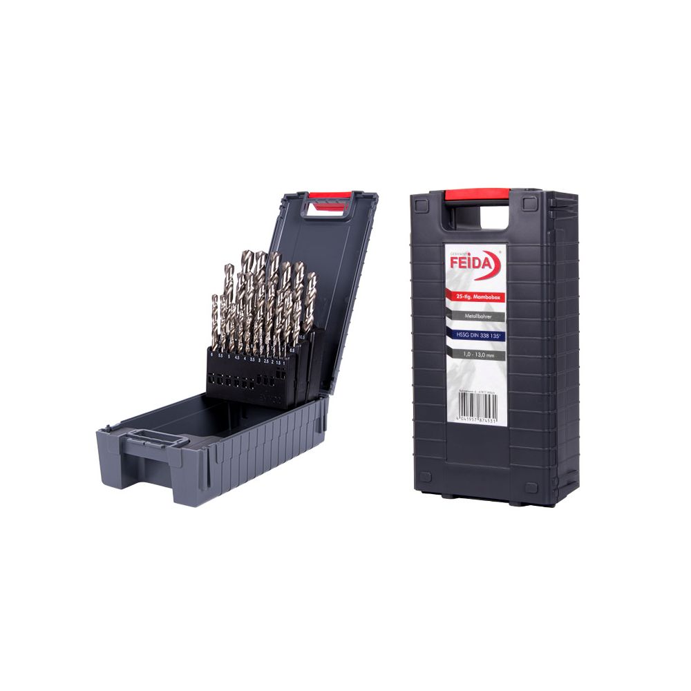 Kpl. wierteł NWKa 1,0-13,0 szlif. TIN 135* Mambo}