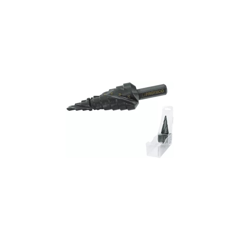 Wiertło stopniowe  4-32mm/2mm HSS TiAlN Nr 2}