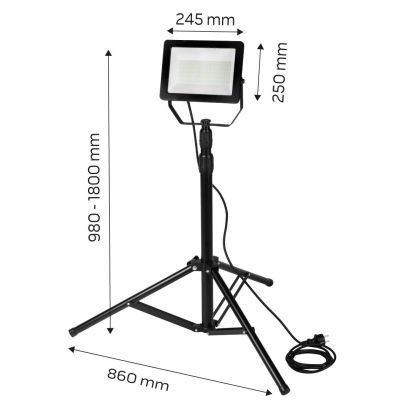 Reflektor pojedynczy 100W SMD LED 8500lm NEO