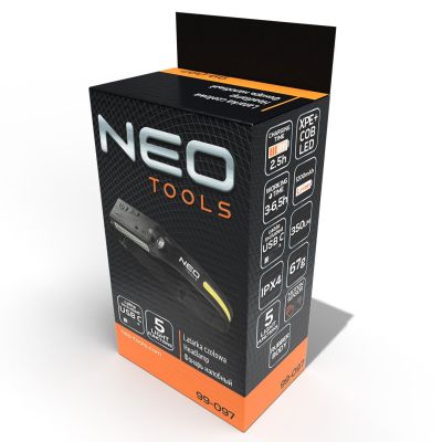 Latarka czołowa LED belt 2w1 NEO