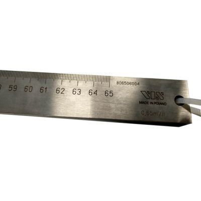 Przymiar stalowy MLPc L-650mm sztywny