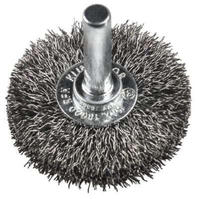 Szczotka tarczowa z trzp.100mm INOX
