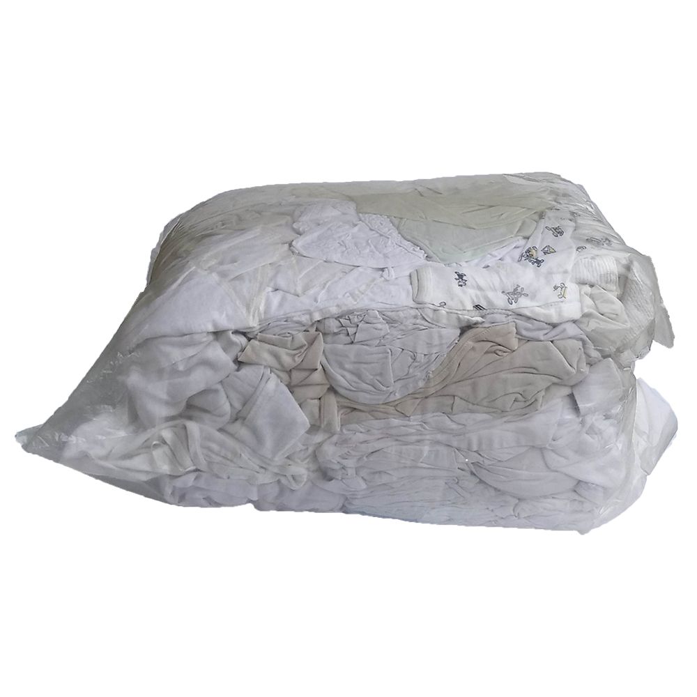 Czyściwo bawełniane białe - opakowanie 10 kg}
