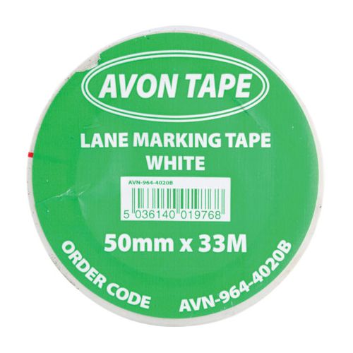 Taśma do znakowania biała 50mm x 33m