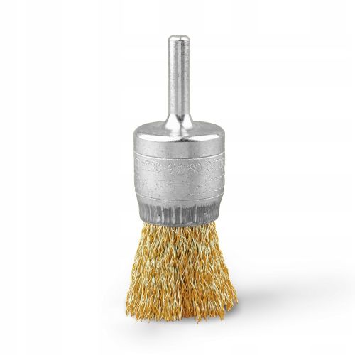 Szczotka pędzelkowa 20mm z trzpieniem 6mm mosiądz