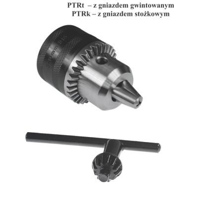 Uchwyt wiertarski PTRt 1-13 UNF 1/2-20 kluczykowy