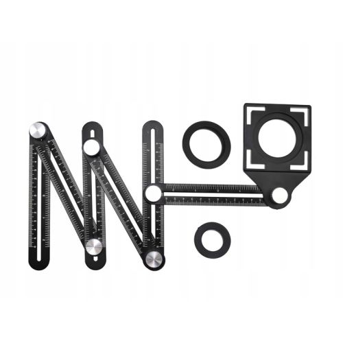 Szablon - przymiar do otworów płytek 6 ramion