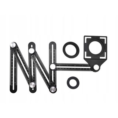 Szablon - przymiar do otworów płytek 6 ramion