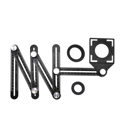 Szablon - przymiar do otworów płytek 6 ramion