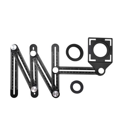 Szablon - przymiar do otworów płytek 6 ramion