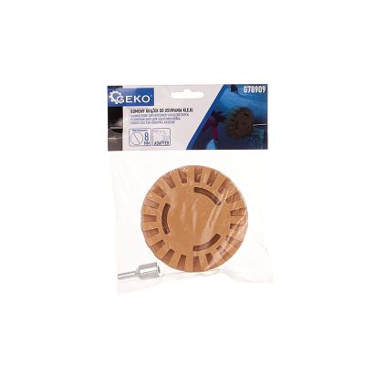 Gumowy krążek do usuwania kleju + adapter karbowan
