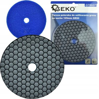 Krążek rzep 125mm diamentowy gr. 50 GEKO pl.miodu