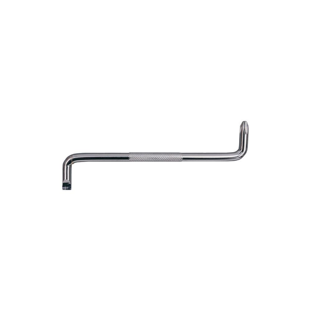 Dwustronny wkrętak kątowy PH2x6mm }