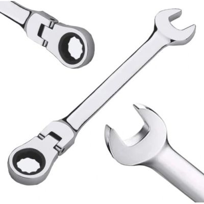 Klucz pł-oczkowy z grzech. przegubowy  9mm