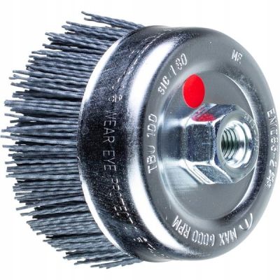 Szczotka doczołowa POS TBU 100/M14 SiC 180 0,90